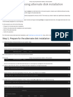 Cloning A Rootvg Using Alternate Disk Installation - IBM Documentation