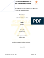 Taller de Especificación Del Modelo Conceptual y Estructurar La Propuesta Técnica Del Proyecto