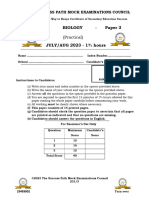 Bio Pp3 Success Path Mock 2023