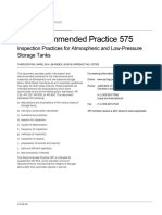 API Recommended Practice 575 Inspection