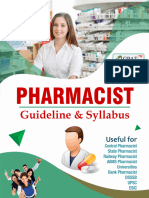 Career As Pharmacist Syllabus