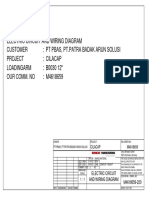 Electric Circuit and Wiring Diagram Customer Project Loadingarm B0030 12" Cilacap PT Pbas, PT - Patra Badak Arun Solusi