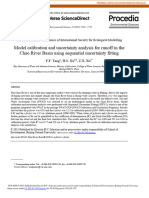 Model Calibration and Uncertainty Analysis For Runoff in The Chao River Basin Using Sequential Uncertainty Fitting