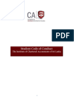 CA Student Code of Conduct