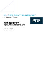 TENACITY IV - Class Status Report