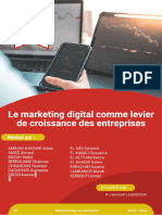 Le Marketing Digital Comme Levier de Croissance Des Entreprises