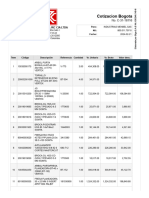 Cotizacion Bogota: Ferreteria JRC Cia Ltda