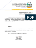 Resolução 02-2022 Consuni - Ufnt - Estágio Probatório e Progressão - Promoção Docente