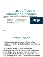 Formas de Trabajo Infantil en Honduras (Norman Vega)