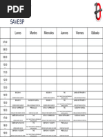 5avesp: Lunes Martes Miercoles Jueves Viernes Sábado