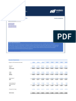 3 Statement Financial Analysis Template