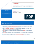 SE - L01 - Software and Software Engineering