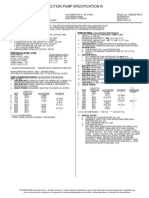 Injection Pump Specification ©