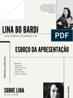 Lina Bo Bardi APRESENTAÇÃO