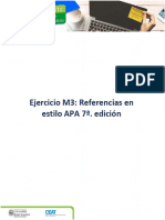 Ejercicio M3-Ordenar Referencias