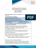 Guía de Actividades y Rúbrica de Evaluación - Unidad 2 - Paso 3 - Análisis de La Información