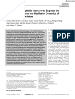 Adv Funct Materials - 2023 - Nath - Harnessing Metal Oxide Interlayer To Engineer The Memristive Response and Oscillation