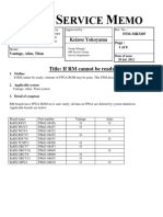 FSM - mr3205 - If RM Can Not Be Ready