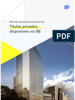 Caderno Titulos Privados