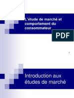 Etude de Marché Et Comportement Du Consommateur