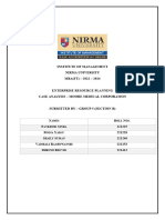 Group - 5 Section B - Moore Medical Corporation Case Writeup