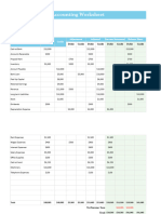 Accounting Worksheet (WWW - crafTI.pro)