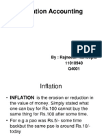 Inflation Accounting: By: Rajneesh Karloopia 11010940 Q4001