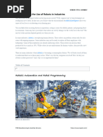 Understanding The Use of Robots in Industries