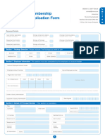 Membership Application Form (Editable Online) New