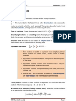 Unit 2. - Act 1 - Fractions-2ºESO