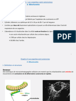 Chapitre 5 Organite Semi Autonomes (Mitochondrie Chloroplaste) 2020 21