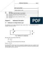 SoilMech Ch5 Settlement Calculation