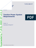 T LR EL 00001 ST - 1.00 - Traction Power System Requirements