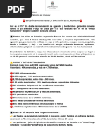 Embajada Del Estado de Palestina Actualiza La Situación en La Franja de Gaza Tras 173 Días de Asedio Genocida de Israel