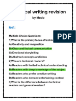 Technical Writing Revision For Computer Science Colleges in Egypt