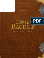 Tome of Backup Best Practices