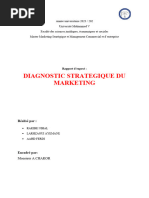 Diagnostic STG Du Marketing