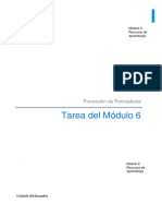 Tarea Modulo #6