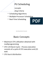 CPU Scheduling