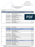 Fiche de Progression Annuelle Philosophie 2023-2024