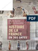 Histoire de La France en 365 Da - Claude Quetel, Isabelle Dumiell