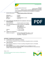 CoAs... Trietanolamina Grado XRM. SDS (Supelco-Merck)