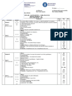 Planificare Calendaristica - Booklet - Sem I-II