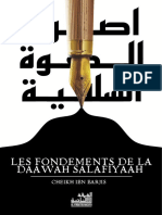 Les Fondements de La Daawah Salafiyaah Cheikh Ibn Barjis