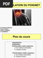 ARTICULATION DU POIGNETpptx