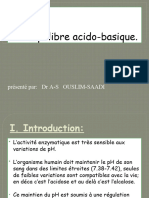 Cours Équilibre Acido-Basique