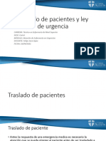 AEU 16-04 Traslado y Ley de Urgencia