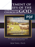 Statement of Beliefs of The Continuing Church of God Digital