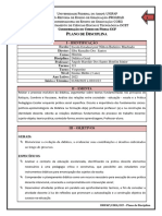 Modelo de Plano - de - Disciplina