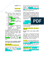 Law On Sales - Extinguishment